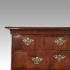 Georgian walnut chest on chest cornice