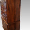 Georgian walnut chest on chest side