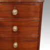 Pair of Georgian bow chests of drawers drawers