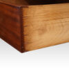 Pair of Georgian bow chests of drawers linings