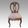 Set of 4 Victorian walnut dining chairs side chair