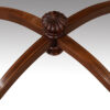 Edwardian inlaid mahogany occasional table stretcher