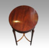 Edwardian mahogany occasional table oval top