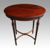 Edwardian mahogany occasional table side