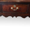 George III country oak dresser base drawer
