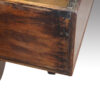 George III country oak dresser base drawer lining