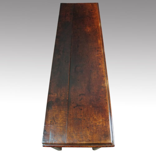 George III country oak dresser base top