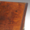 George III country oak dresser base top detail