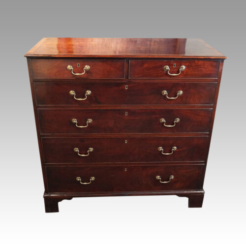 George III mahogany chest