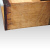 George III mahogany chest dovetails