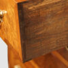 George V walnut chest of drawers drawer lining