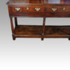 Georgian oak potboard dresser base drawers