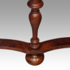 Queen Anne chest on stand drinks cabinet leg detail