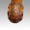 Victorian burr walnut coffee table toe