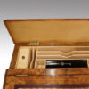 Victorian inlaid walnut Davenport desk stationery box
