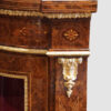 Victorian inlaid walnut credenza side mount