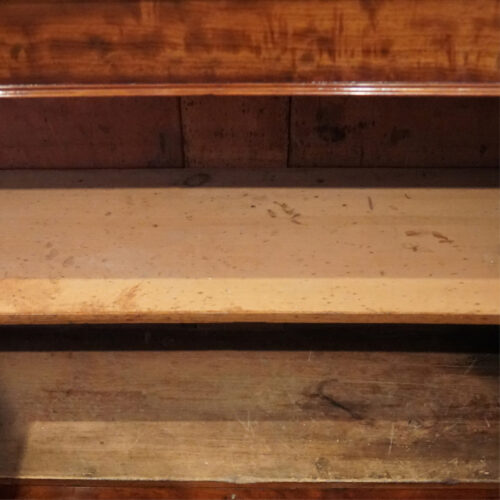 Victorian mahogany chiffonier sideboard interior