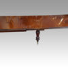 Victorian mahogany large extending dining table central leg