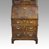 19thc. walnut small bureau bookcase base