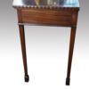 Edwardian mahogany serving table end