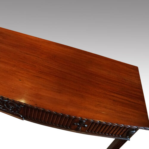 Edwardian mahogany serving table top