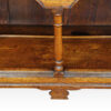 Georgian oak potboard dresser base middle leg