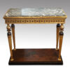 Gilt console table