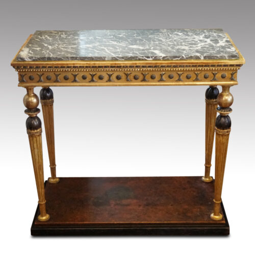 Gilt console table