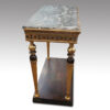 Gilt console table end view