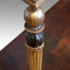 Gilt console table leg turning