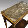 Gilt console table top detail