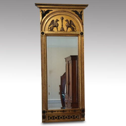 Gilt pier mirror