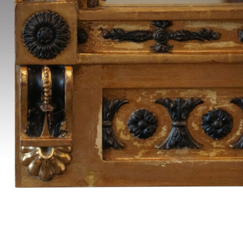 Gilt pier mirror corbel