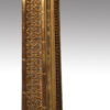 Gilt pier mirror scale decoration