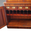 Victorian mahogany library bookcase interior