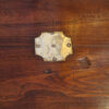 Victorian military campaign chest top detail