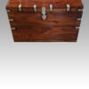Victorian teak military chest front