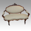 Victorian walnut sofa