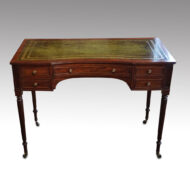 Antique mahogany writing table