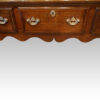 Antique oak cabriole leg dresser middle drawer