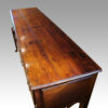 Antique oak cabriole leg dresser top