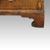 George I walnut bureau foot