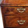 George I walnut chest of drawers drawer detail