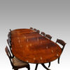George VI mahogany dining table 4m13c example seating
