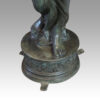 Pair of bronze lanterns base