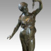 Pair of bronze lanterns torso 1