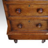 Victorian oak partners desk plinth