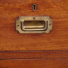 Victorian teak military chest handle