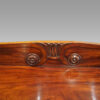 William IV mahogany sideboard backrail