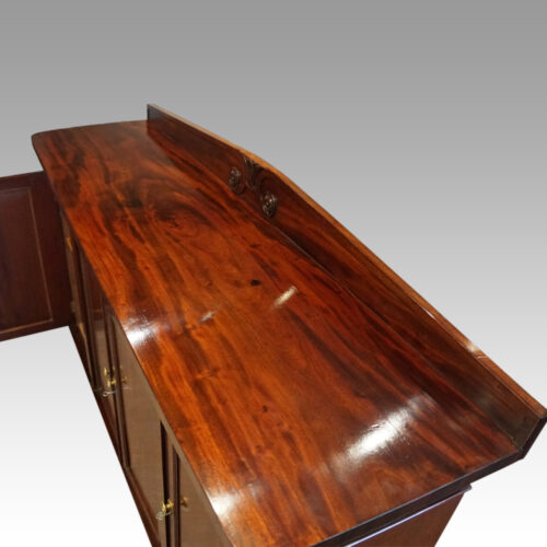 William IV mahogany sideboard top